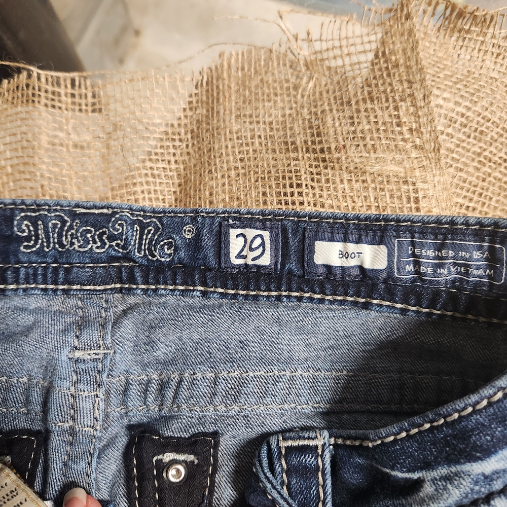 Miss Me Women's Blue Boot Cut Jeans